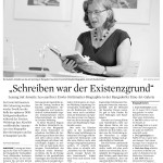 Beitrag über die lesung von Annette Leo