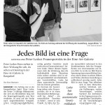 Rezension der Ausstellung AUGEN.BLICKE. Frauenporträts von Peter Leske